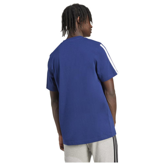 Adidas Ανδρική κοντομάνικη μπλούζα 3-Stripes Single Jersey Tee